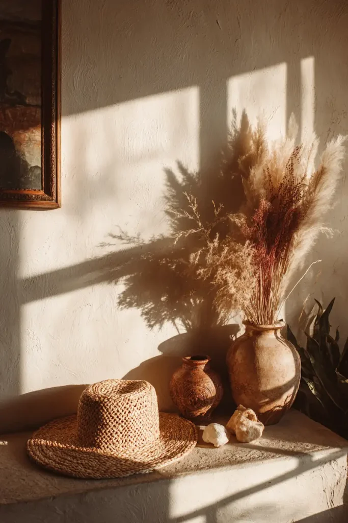 An intuitive boho wall arrangement guided by emotion rather than rules.