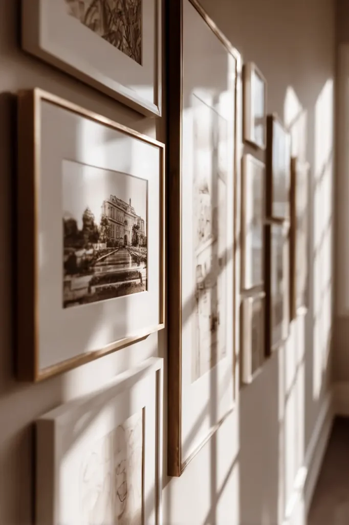 A printable wall art piece carefully sized and framed for visual balance.