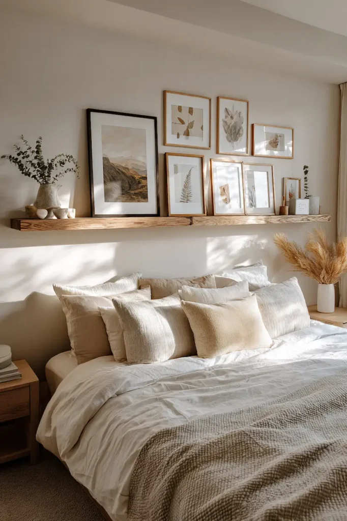 long bedroom wall ideas